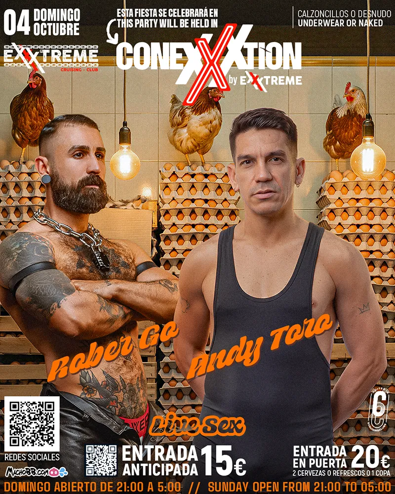 04 OCTUBRE Andy Toro y Rober Go en CONEXXXTION